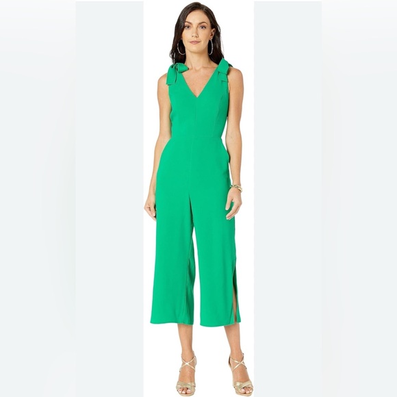 BEAUTIFUL Lilly Pulitzer Dani jumpsuit romper in Kelly green - Picture 1 of 5